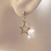 Stainless Steel Star Earrings