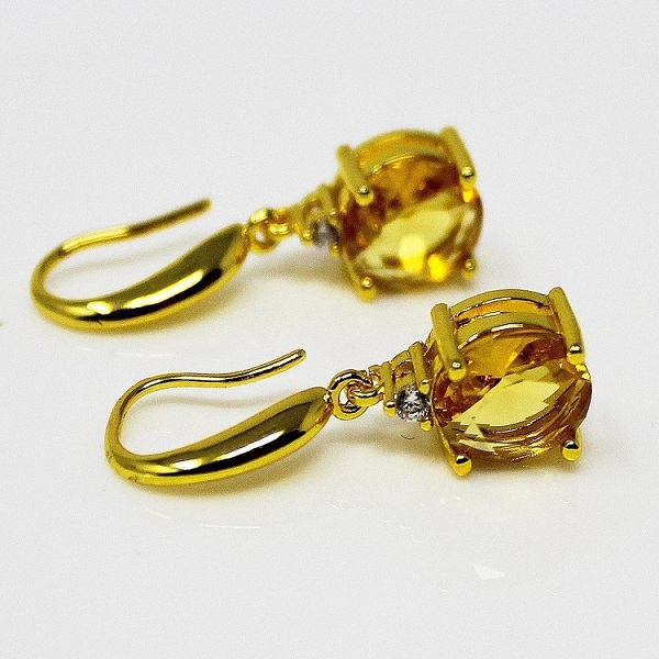 Rhinestone Teardrop earrings