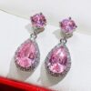 Zircon Water Drop Earrings