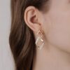 Gold Dangle Drop Earrings for Women