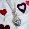 Crystal Heart Pendant Necklace