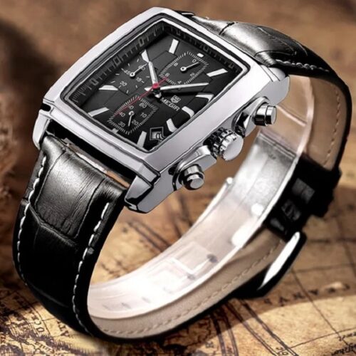 MEGIR brand Men Watches black